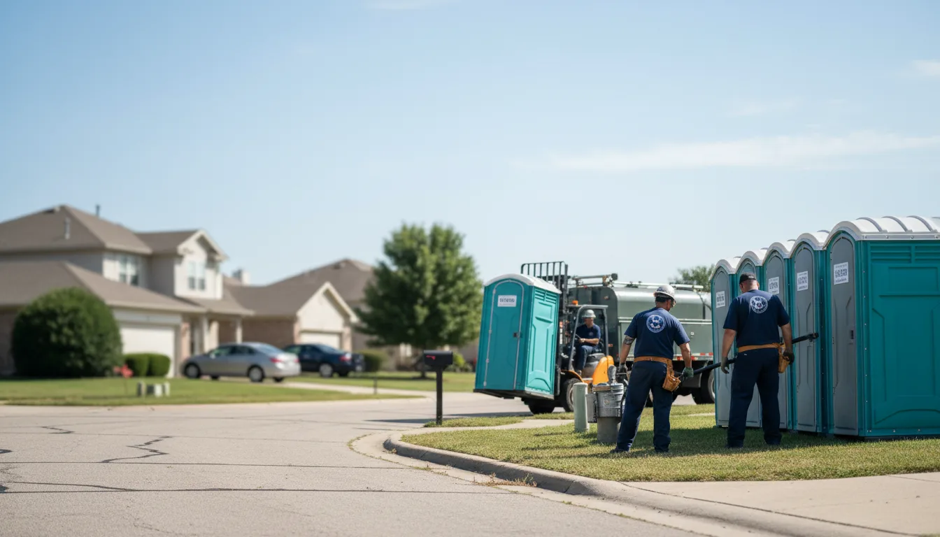 Porta Potty Rental in Wedron, IL near me